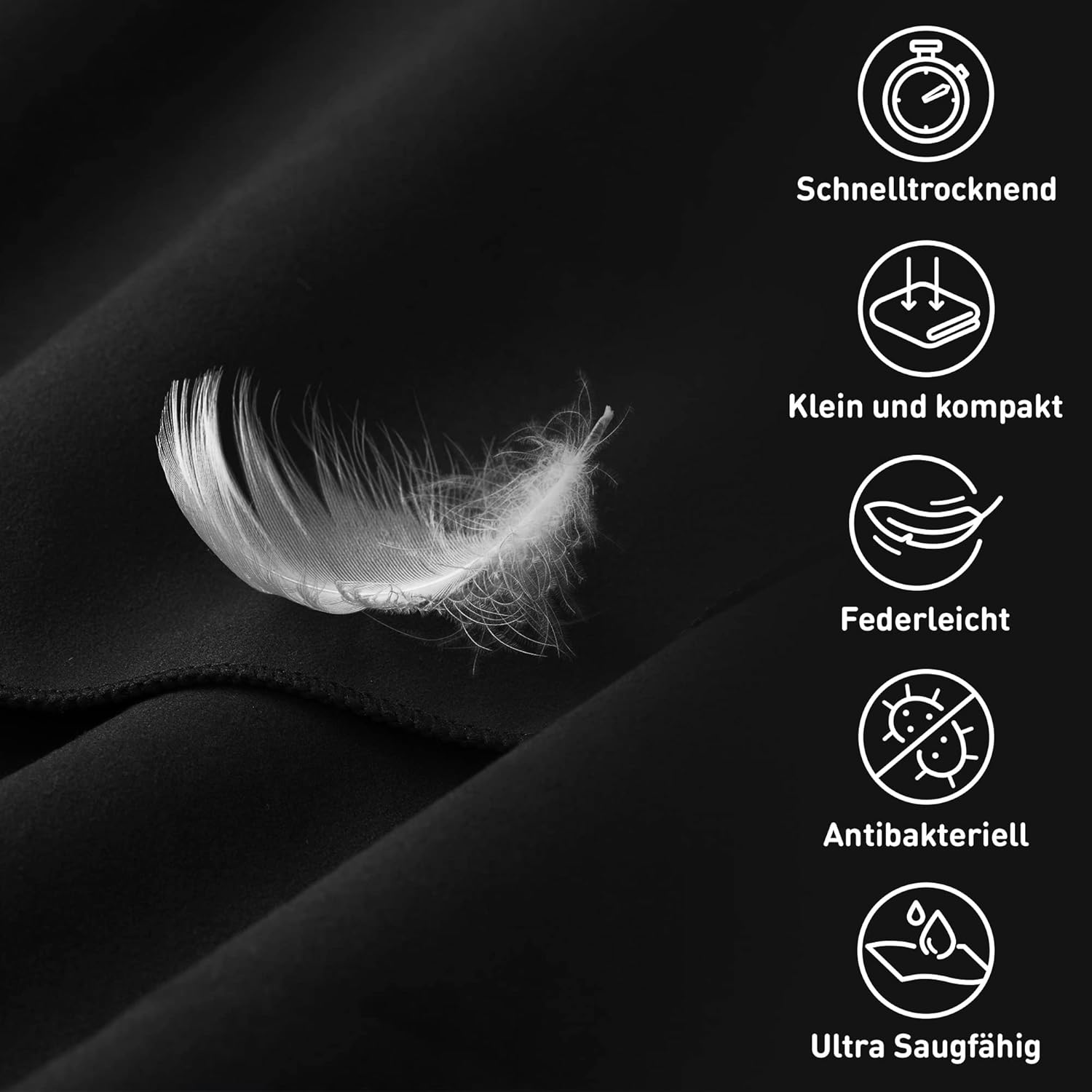 Detalle 1 de Fit-Flip Serviette 130x48 cm pour salle de sport