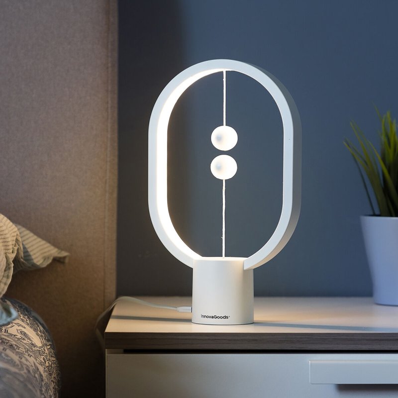 Detalle 2 de InnovaGoods Magilum lámpara de equilibrio con interruptor magnético