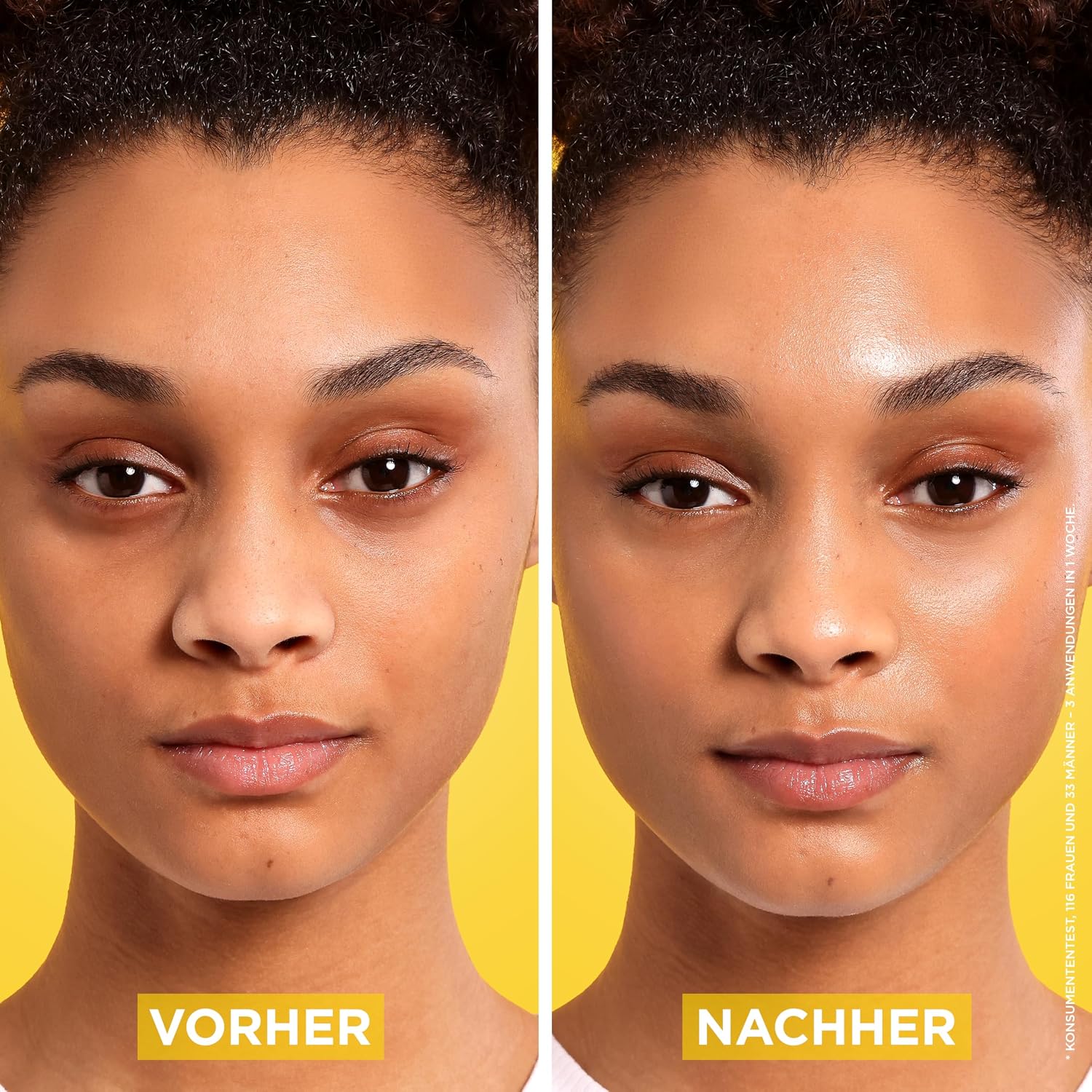 Detalle de Garnier SkinActive Feuchtigkeitsspendende Tuchmaske – Hyaluronsäure & Vitamin C, 5er-Pack
