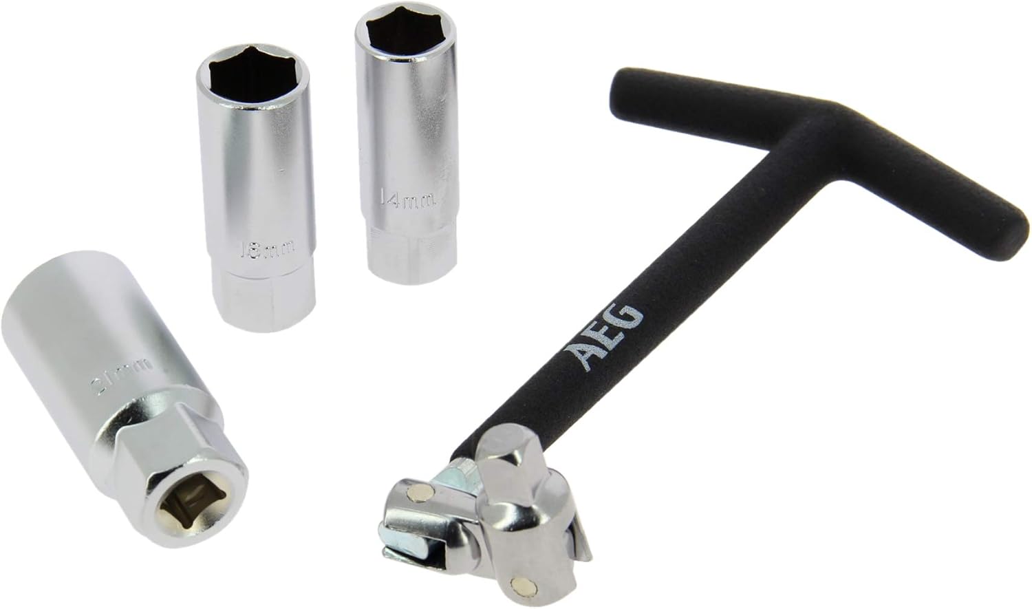 Thumbnail 1 de AEG 005000 Clé à Bougie 3 Douilles (14-16-21 mm) – outil polyvalent
