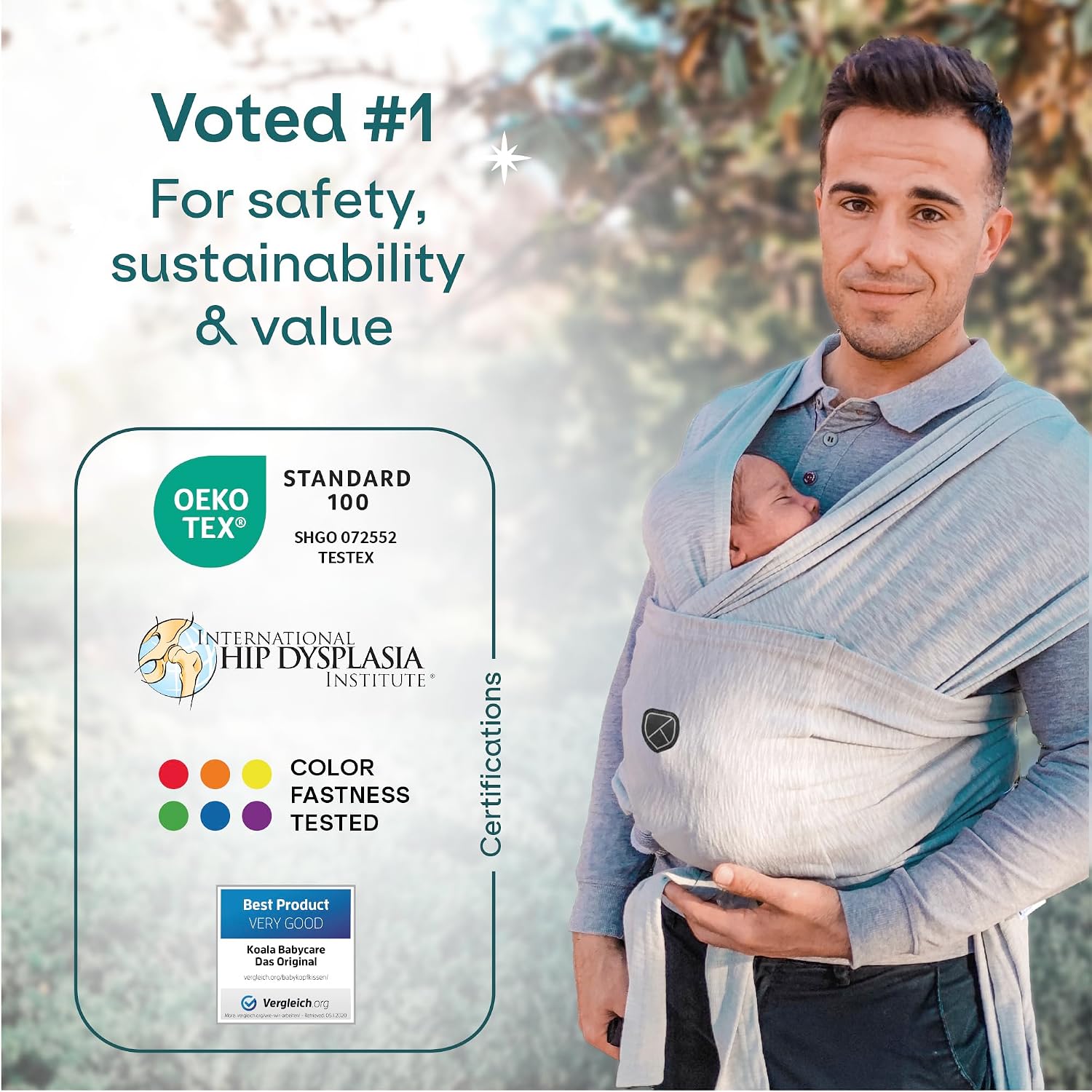 Detalle 2 de Koala Babycare Baby Sling Ergonomic Carrier