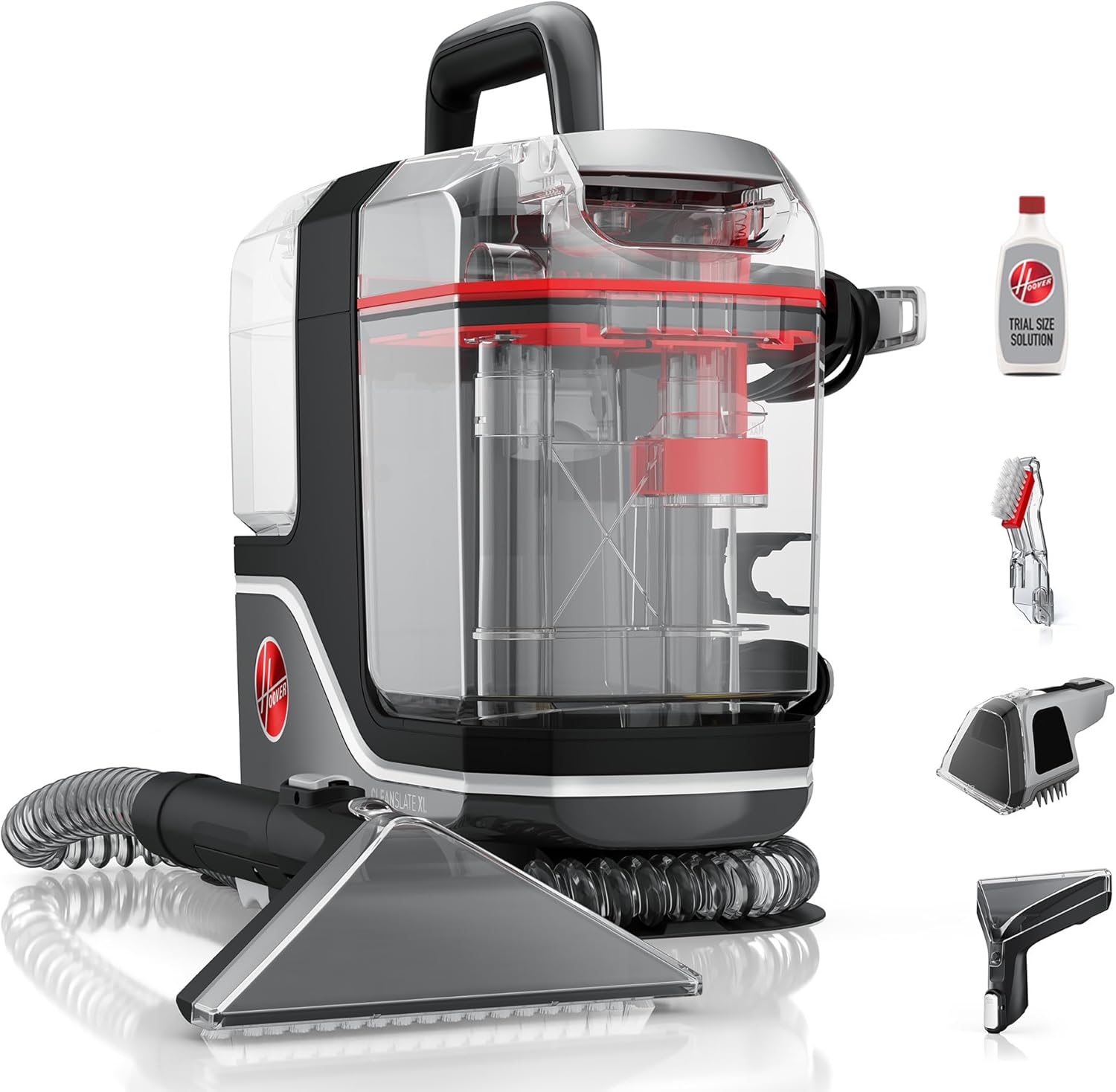 Detalle de Hoover CleanSlate XL FH15000V Spot Cleaner, 96 fl oz Tank & Specialized Tools
