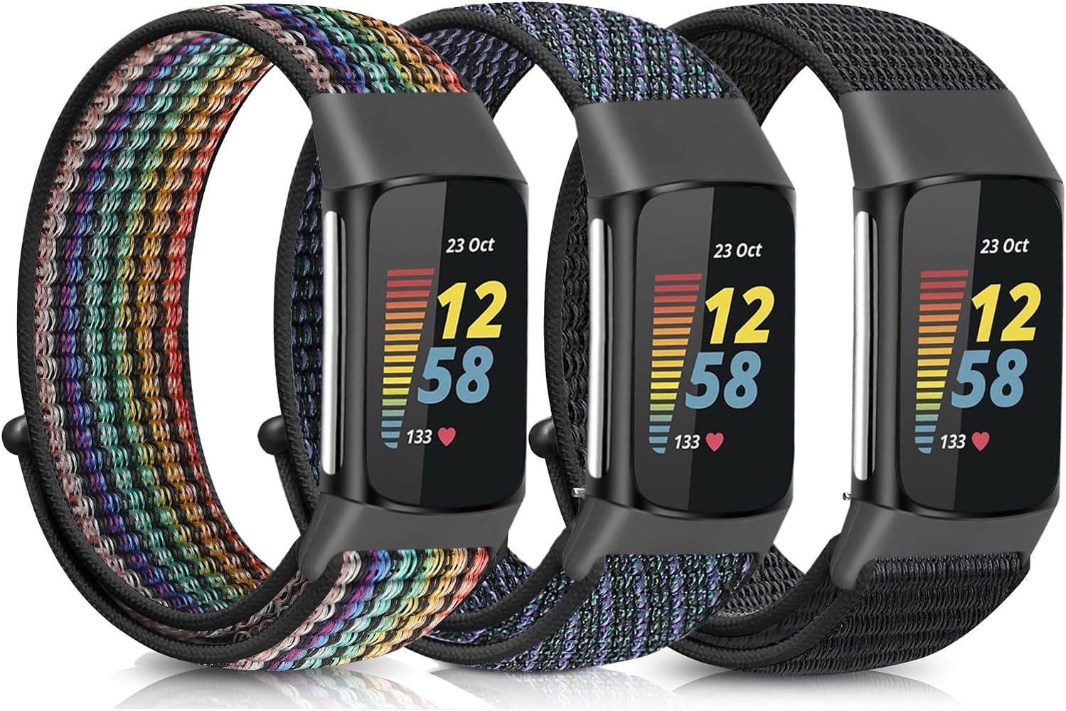 Thumbnail 6 de Ecogbd Nylon Strap for Fitbit Charge 5