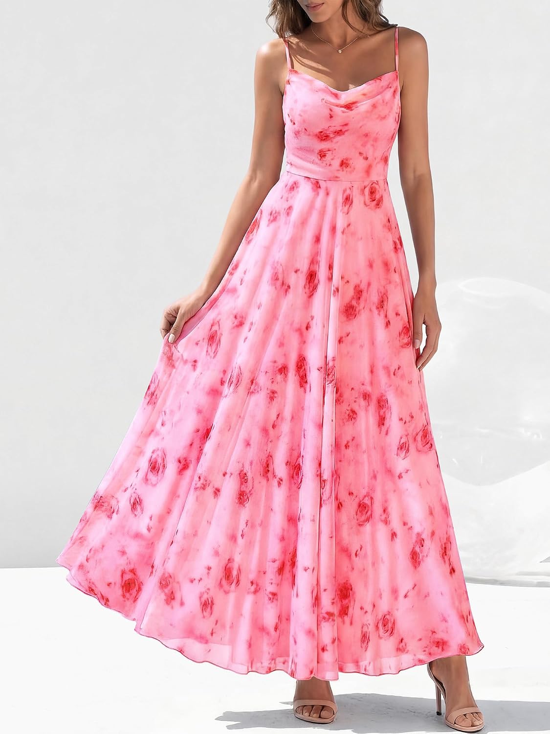 Detalle 2 de BTFBM Floral Maxi Dress 2025