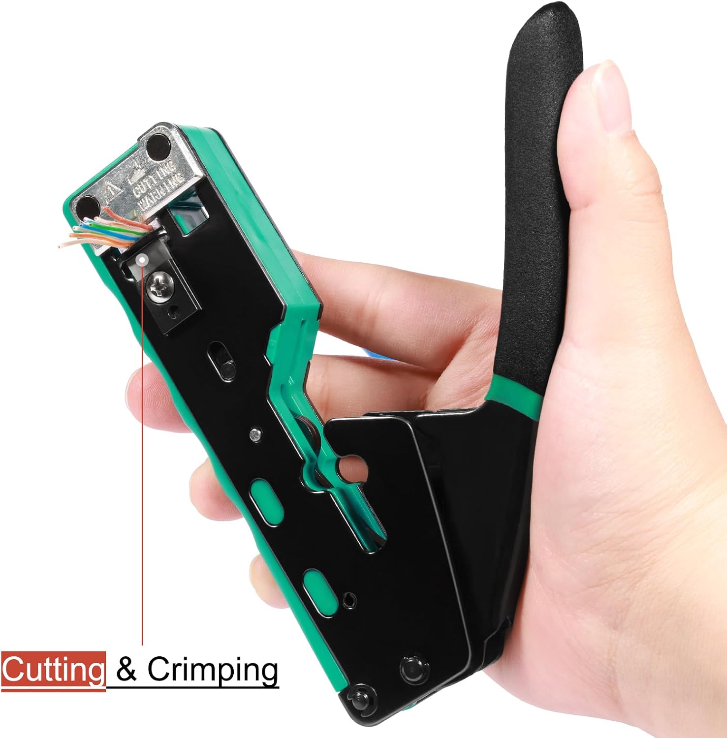 Detalle de Solsop RJ45 crimp tool, Cat6