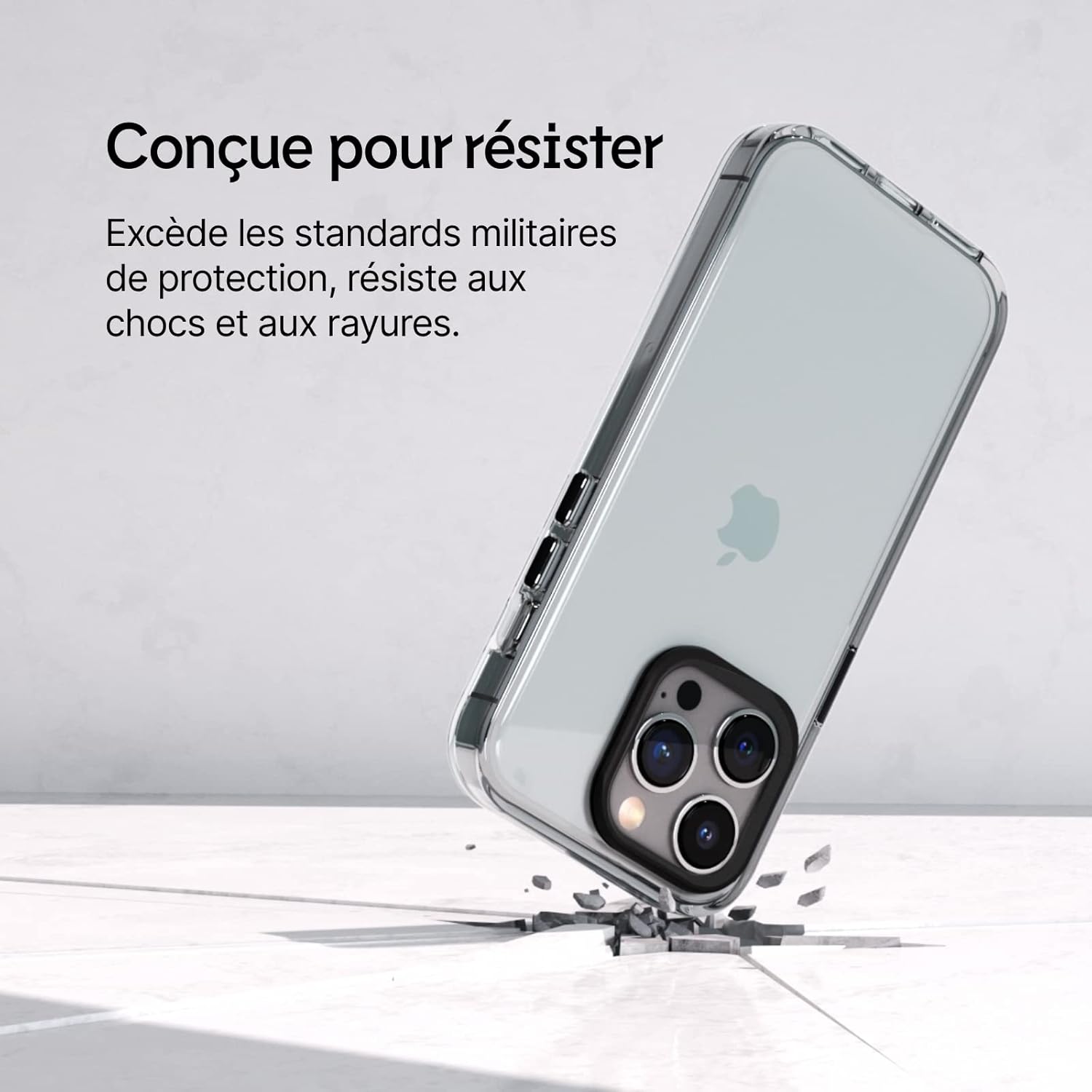 Thumbnail 2 de Coque RhinoShield Clear compatible iPhone 12 Pro Max – haute transparence et contour photo noir