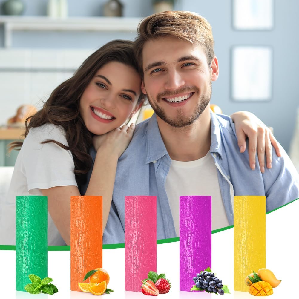 Thumbnail 6 de OFFCUP Aligner Chewies, 10-pack i BPA-fri silikon med fem smaker