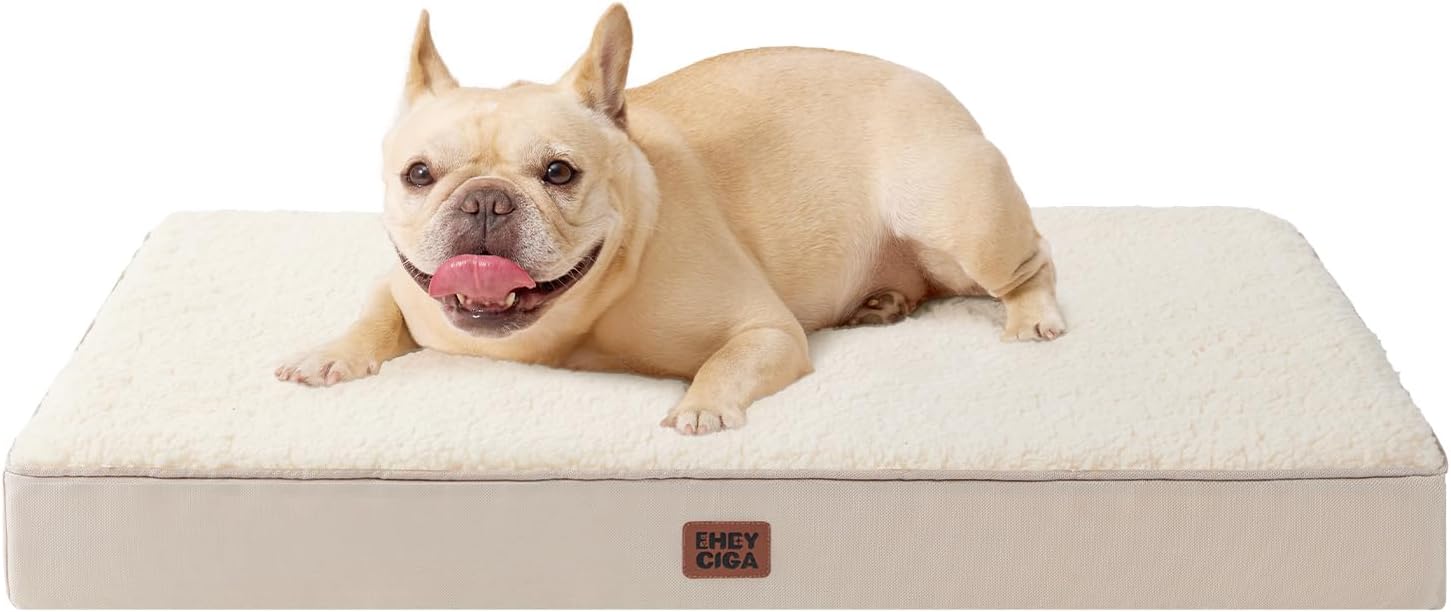 Detalle de EHEYCIGA Panier Chien Orthopedique — Coussin dodo épais 76x51x9 cm