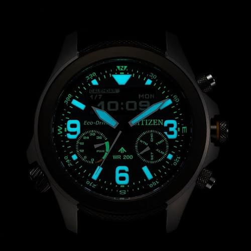 Detalle 2 de Citizen Eco-Drive JV1007-07E Herrenchronograph – zuverlässiger Allrounder mit Schwarz-Display