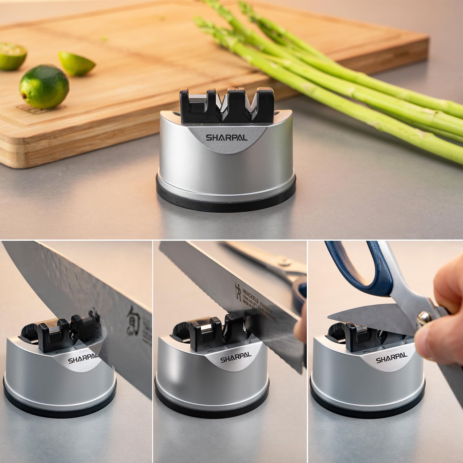 Detalle de SHARPAL 191H Knife & Scissors Sharpener