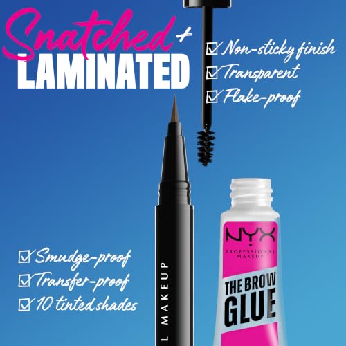 Thumbnail 7 de NYX Professional Makeup The Brow Glue Gel de Cejas Transparente