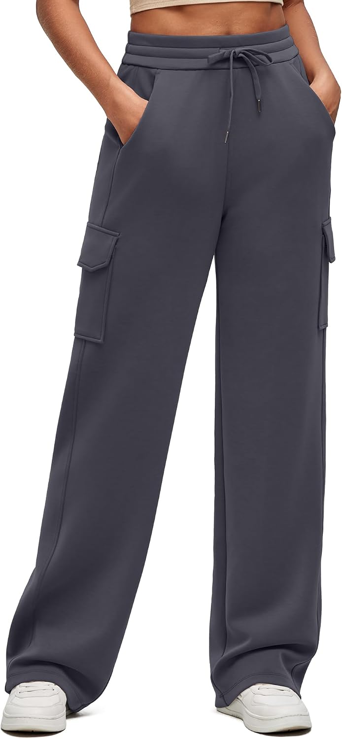 Detalle de G4Free Modal Wide-Leg Cargo Sweatpants