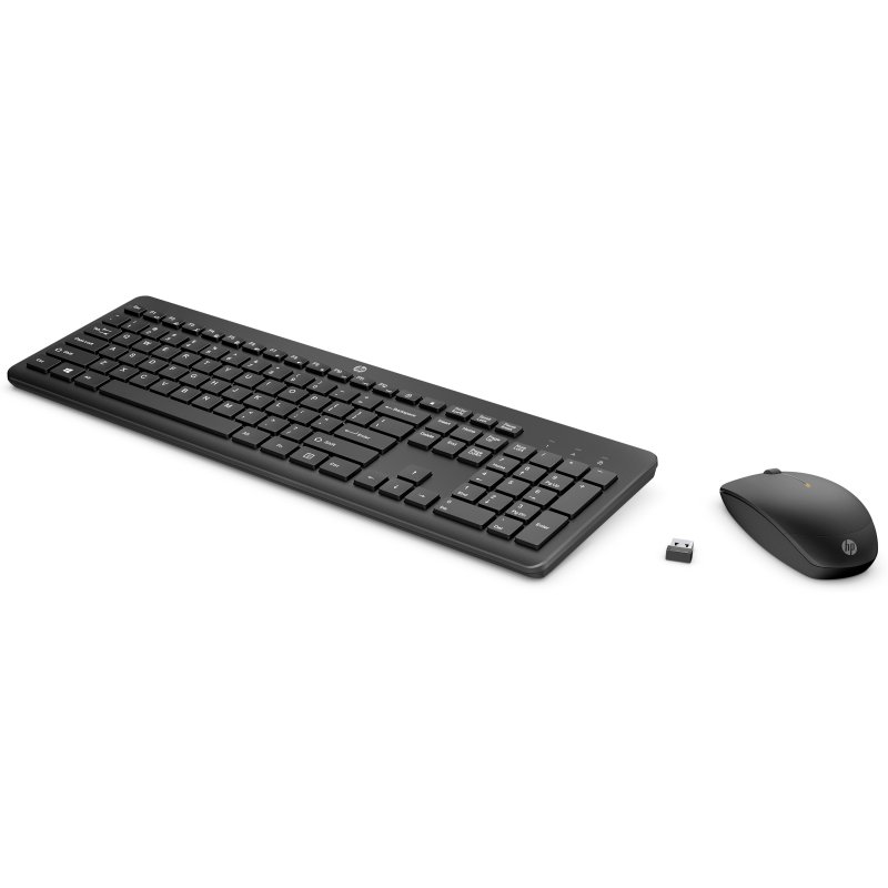 Detalle 2 de HP 230 Combo teclado y ratón inalámbricos negro 🖱