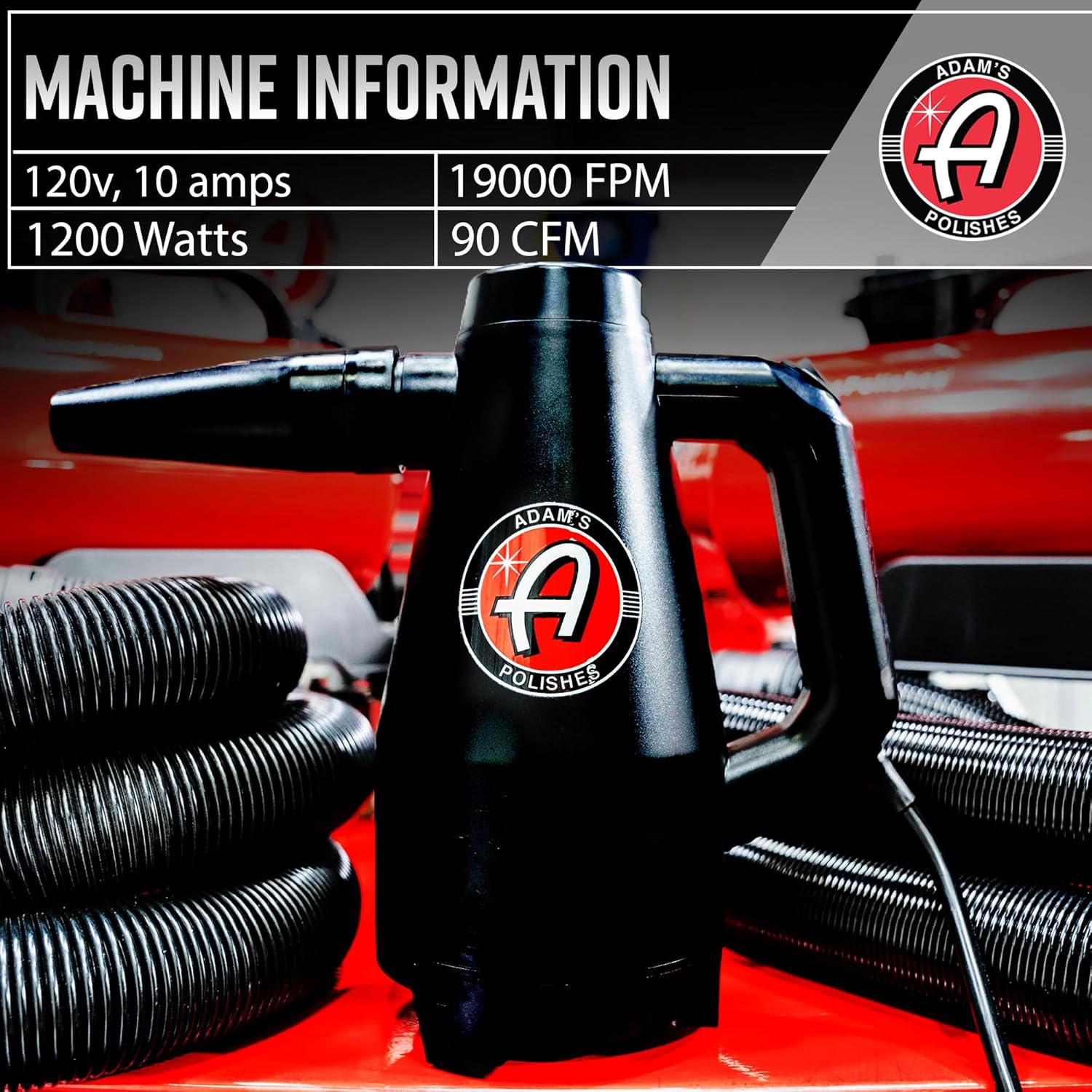 Detalle de Adam's Polishes Mini Air Cannon handheld blower