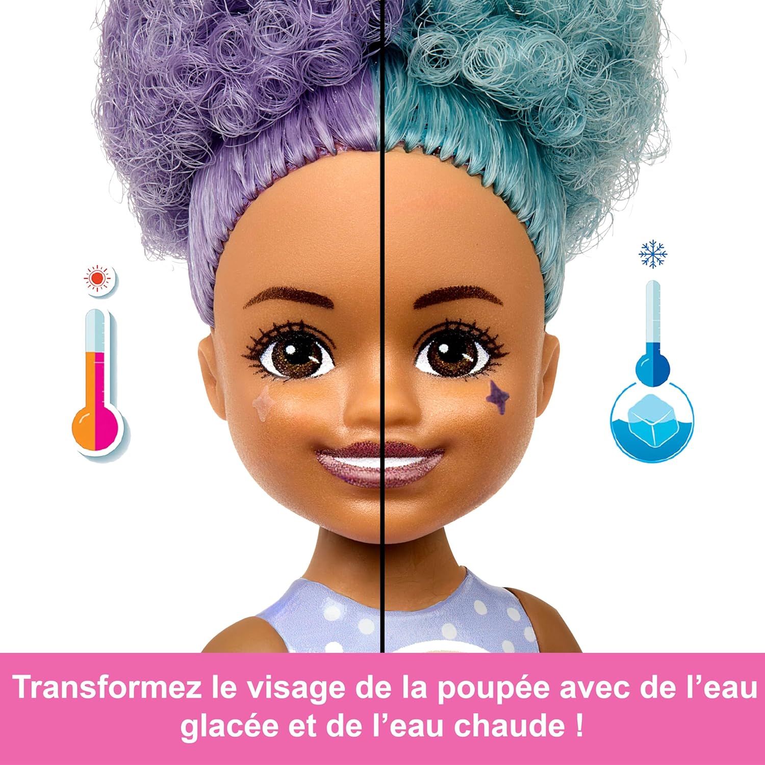 Thumbnail 3 de Barbie Poupée Pop Reveal Chelsea, série Treat — 5 surprises parfumées et accessoires variés