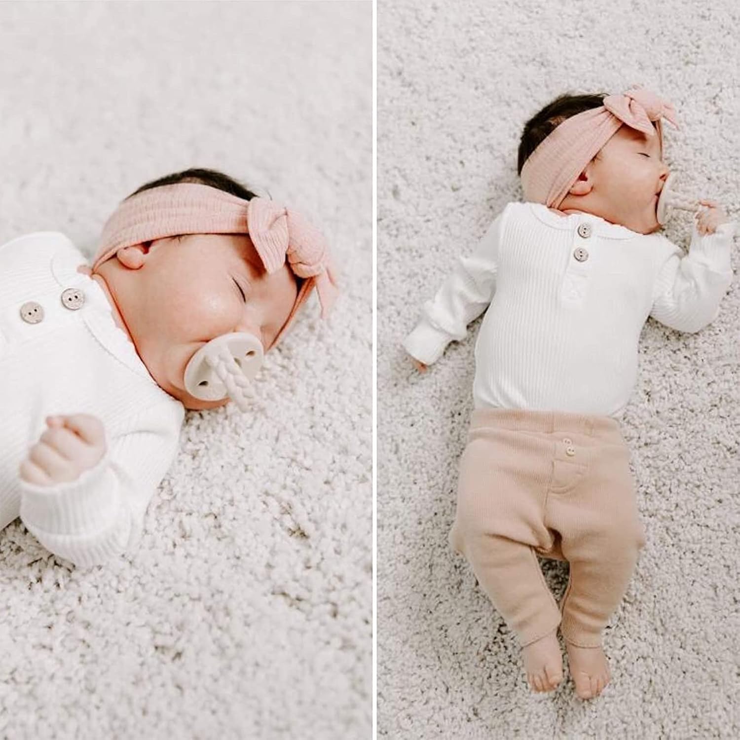 Thumbnail 6 de DRESHOW Bandeaux turban bébé fille en nylon – lot de 5, taille unique