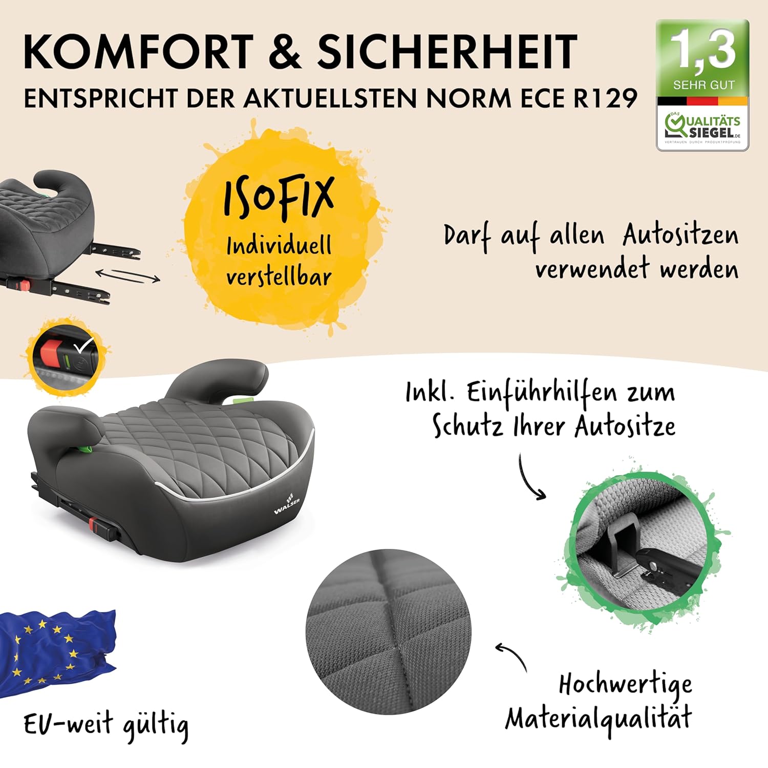 Thumbnail 1 de WALSER Andy Sitzerhöhung 125–150 cm