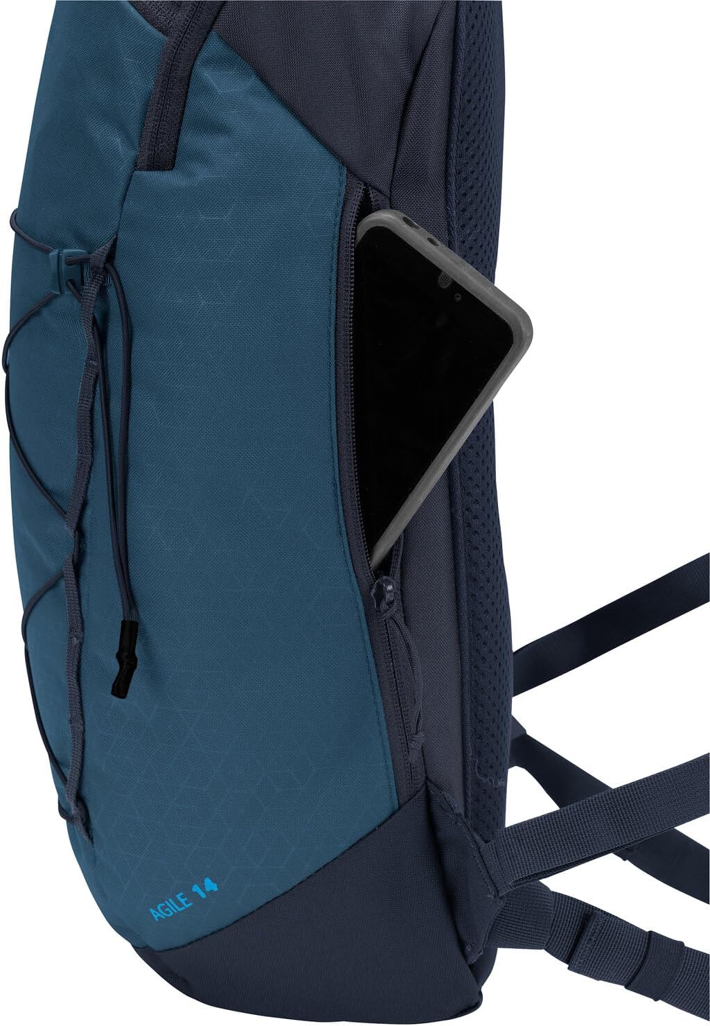 Thumbnail 6 de VAUDE Agile 14 Unisex-Rucksack (1er Pack) – mit Komfort-Rücken und Reißverschluss-Fächern