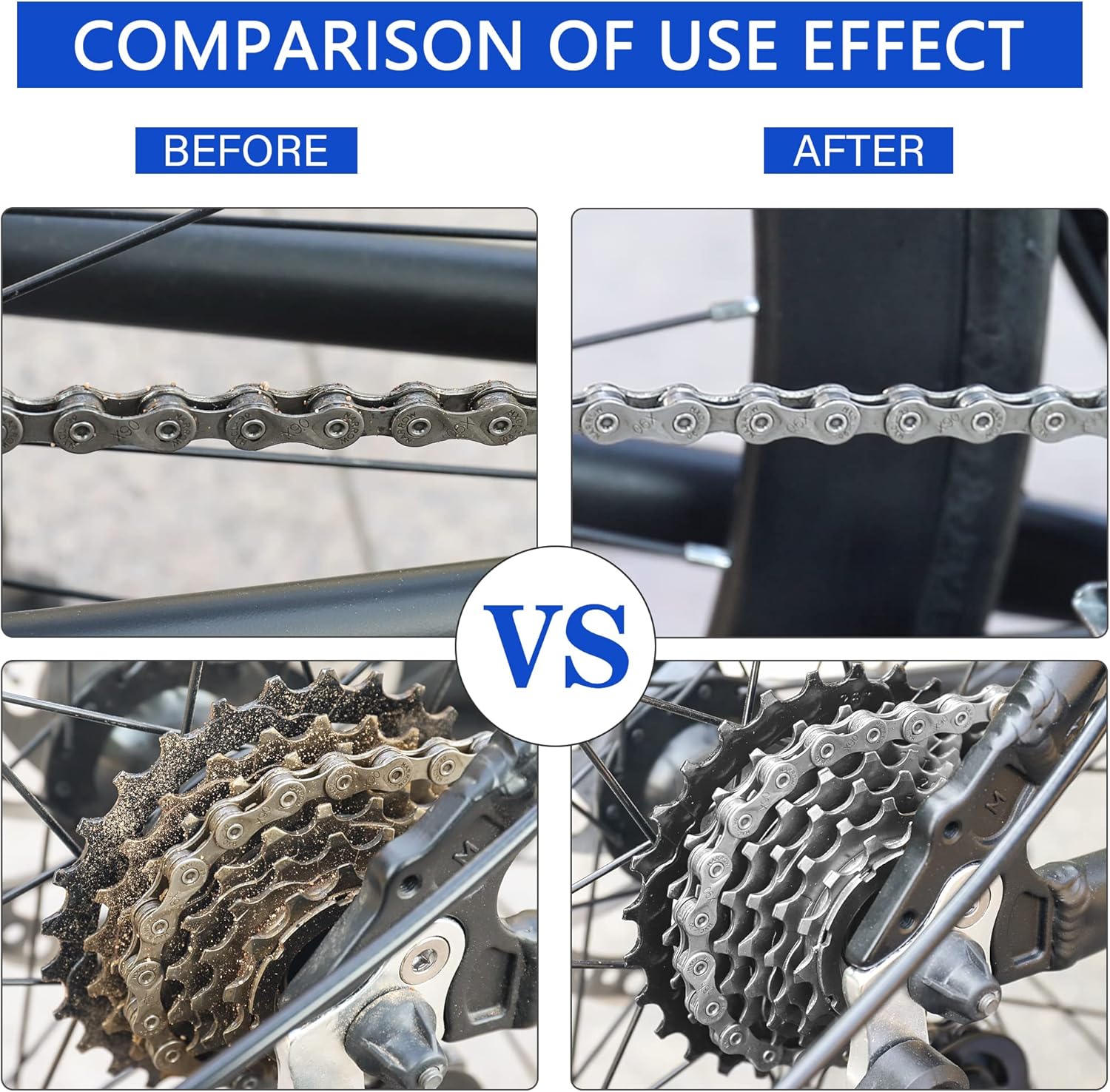 Thumbnail 4 de Nettoyant pour vélo et kit 6 en 1 YIMAX : nettoyage, lubrification et brosses pour tous les types de vélos