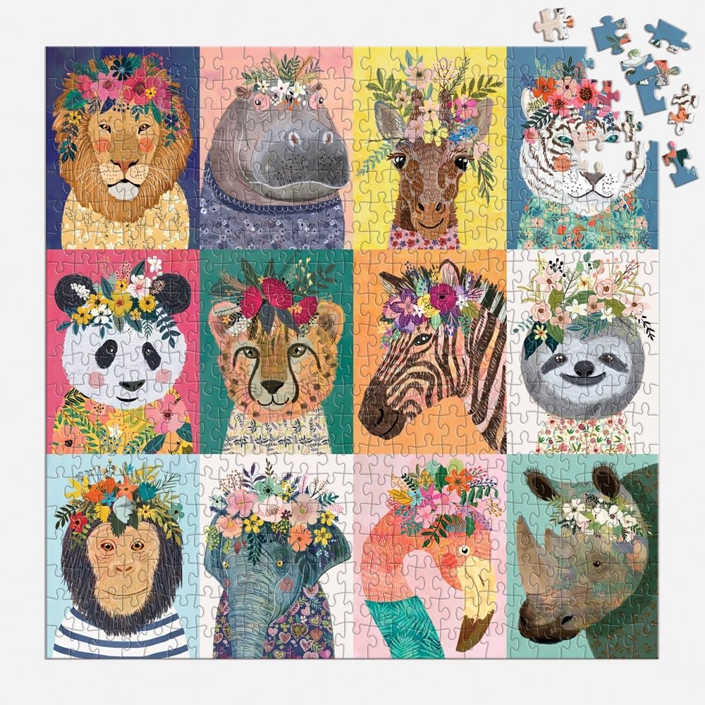 Thumbnail 3 de Wild Spirit Jigsaw Puzzle (500 pieces) — Galison 9780735375055