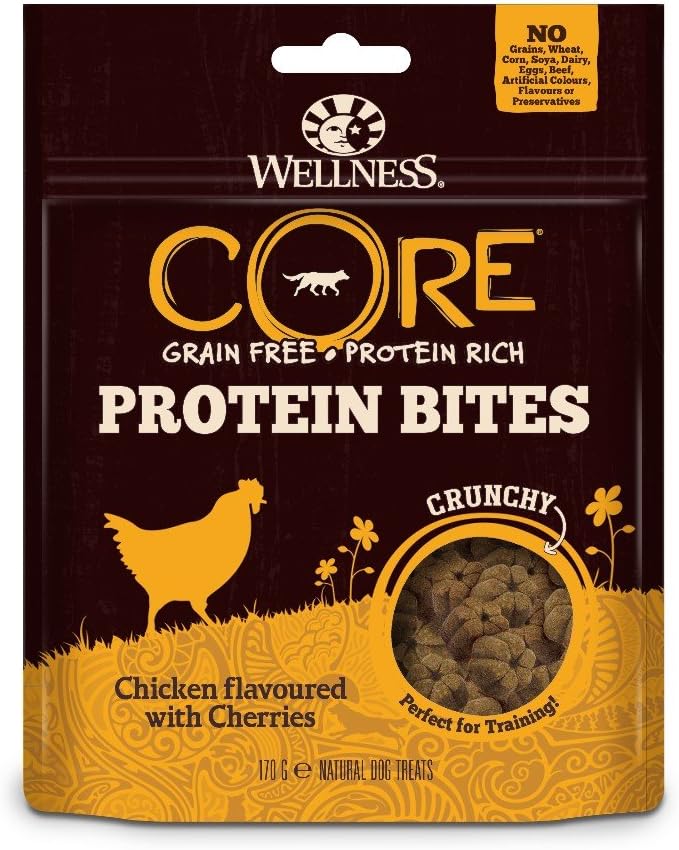 Detalle 2 de Wellness CORE Puppy Trainers – przysmaki dla szczeniąt, kurczak i marchewka, 170 g