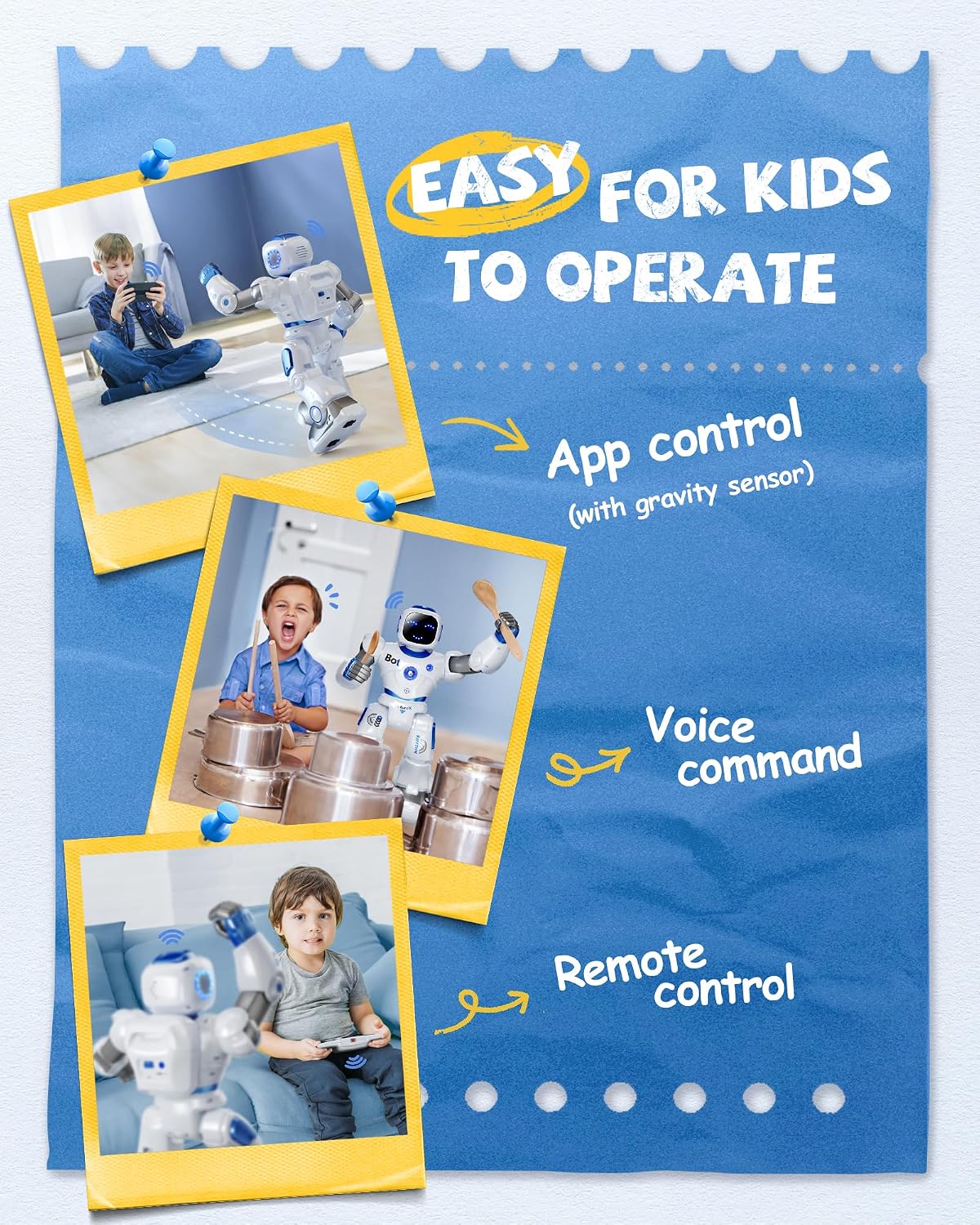 Detalle 1 de Ruko Programmable Robot Toy 1088