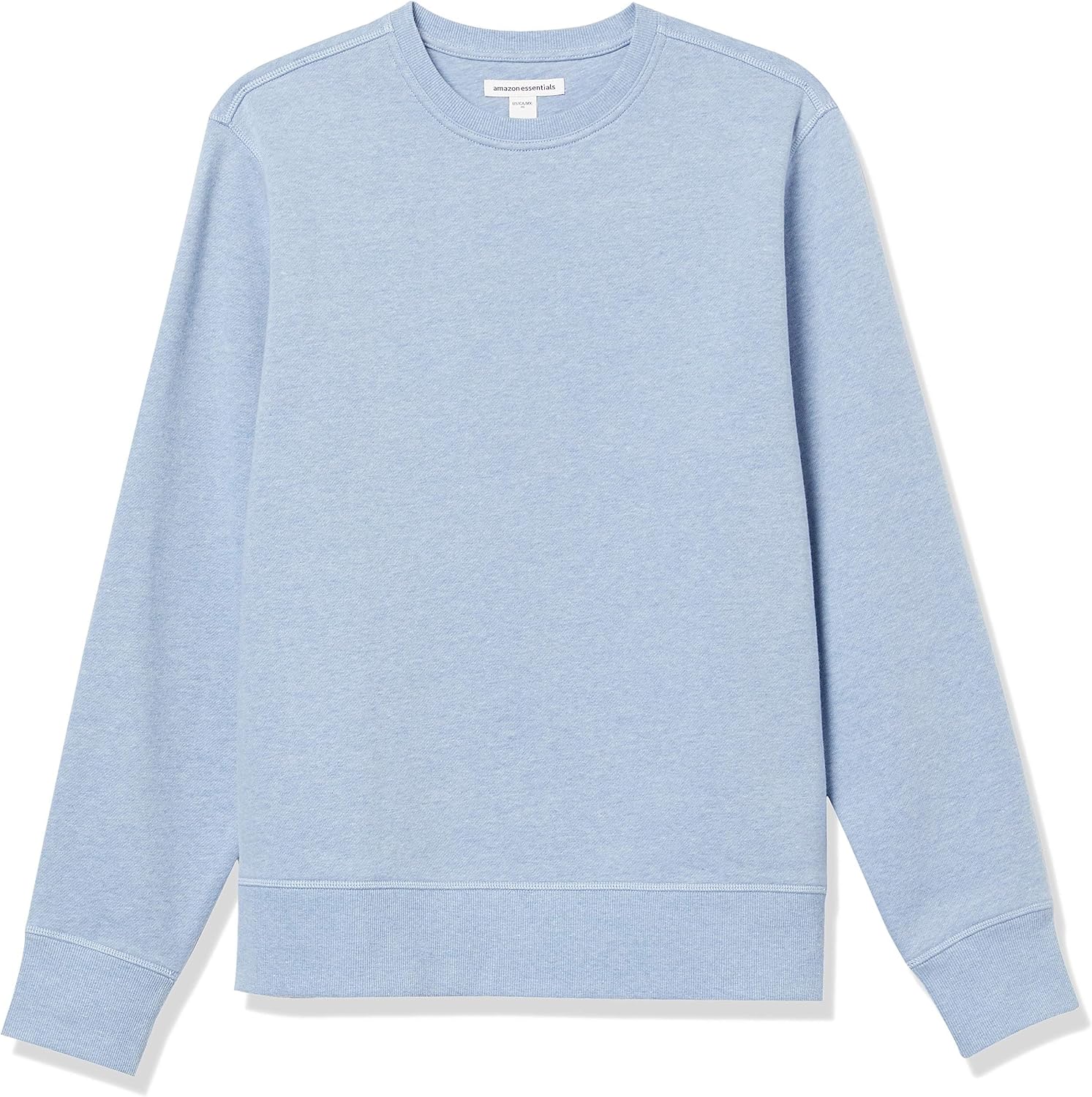 Detalle de Amazon Essentials Herren Fleece-Sweatshirt mit Rundhalsausschnitt (Big & Tall)