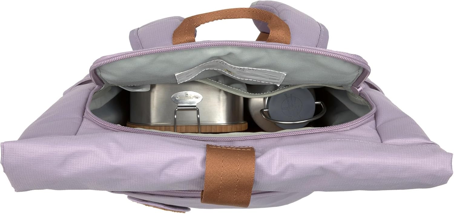 Detalle 2 de LÄSSIG Kinderrucksack mit Brustgurt Rolltop, wasserabweisend – 12‑Liter Freizeitrucksack (Medium)