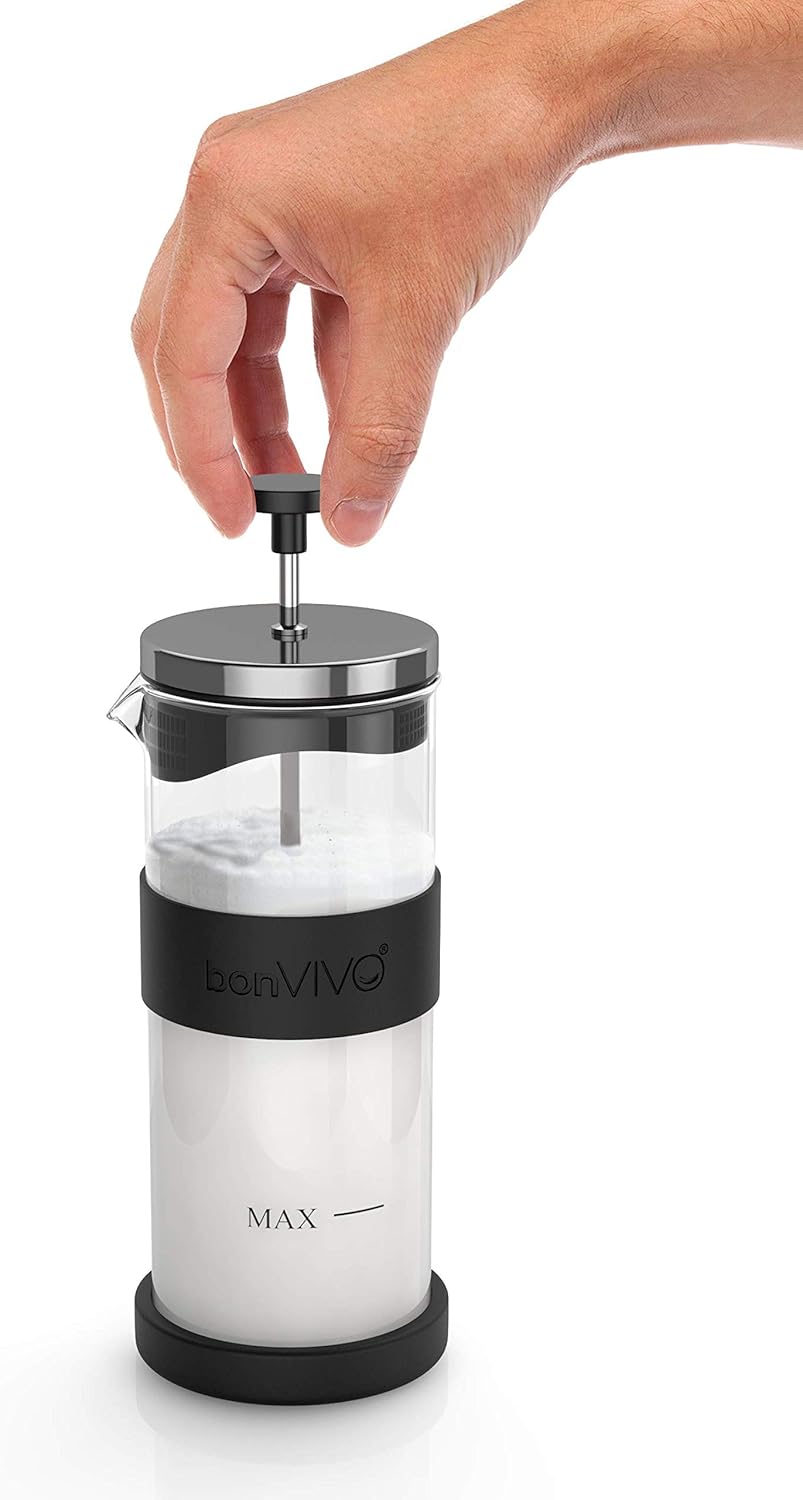 Detalle de bonVIVO FOMO montalatte manuale 400 ml