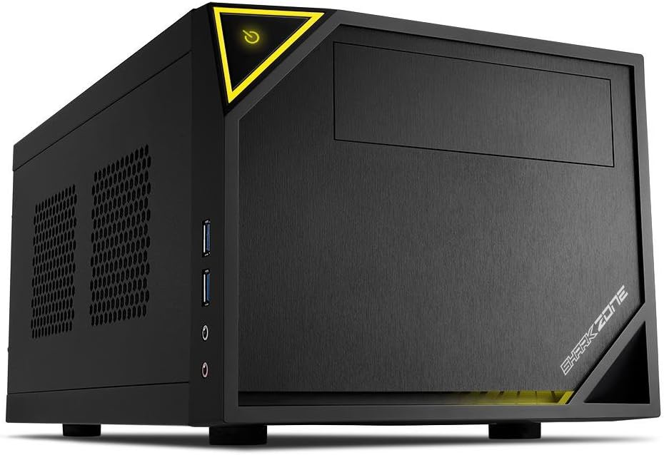 Detalle de Sharkoon SHARK ZONE C10 – obudowa Mini-ITX z wentylatorem 120 mm