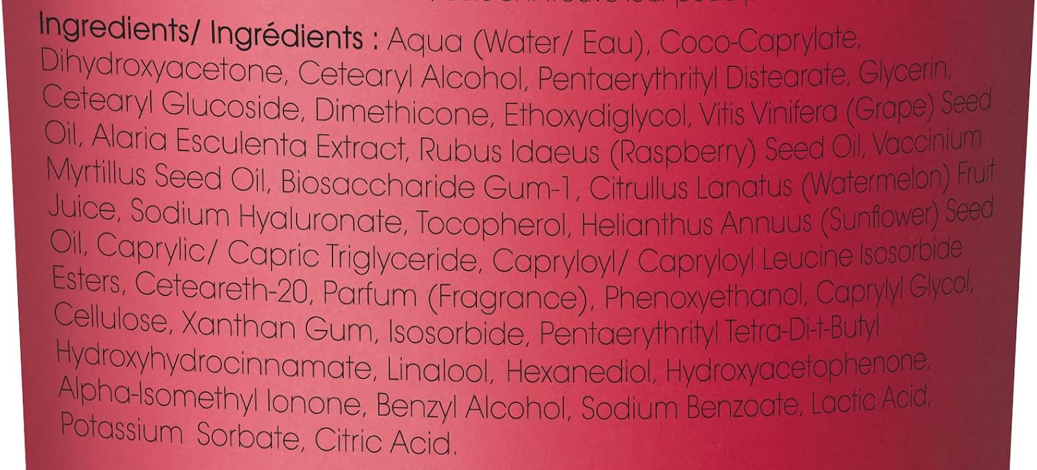 Detalle 1 de St.Topez Lozione Rassodante Tan Graduale all’Anguria – Lozione corpo multitasking da 200 ml