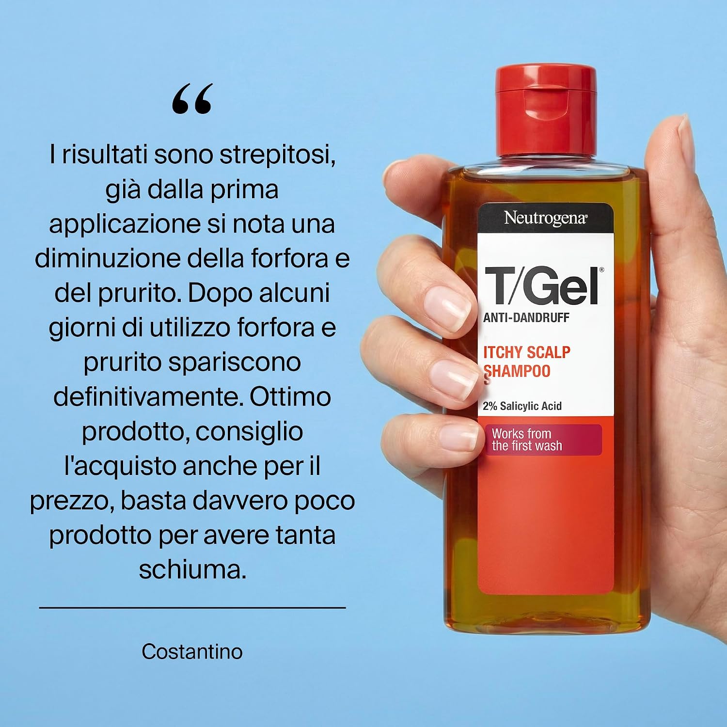 Thumbnail 5 de Neutrogena T/Gel Forte Shampoo antiforfora 150 ml