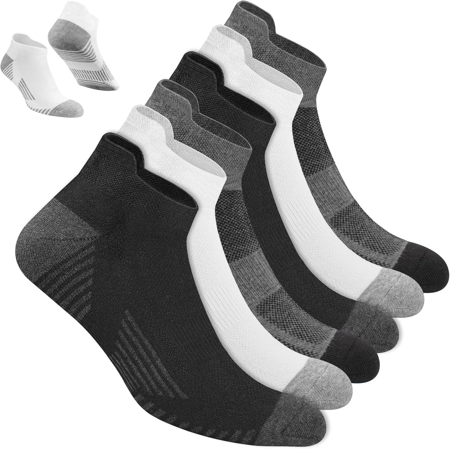 Thumbnail 4 de NAVYSPORT calcetines deportivos de algodón 6 pares