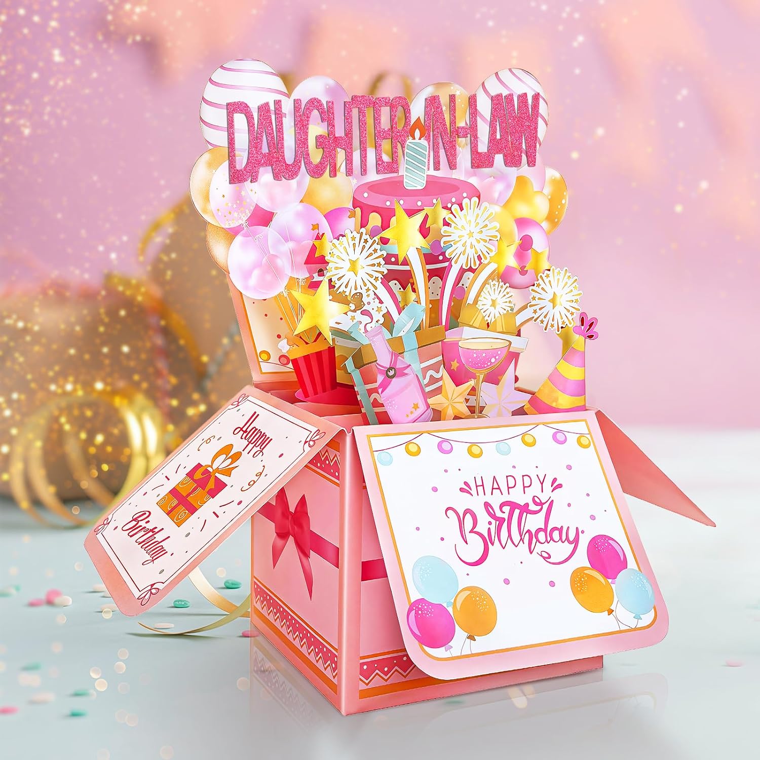 Thumbnail 6 de Happivue Daughter In Law 3D Pop-Up Birthday Card