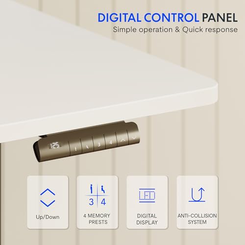 Detalle 2 de FLEXISPOT EC5 Lite Escritorio Elevable Eléctrico 🖥