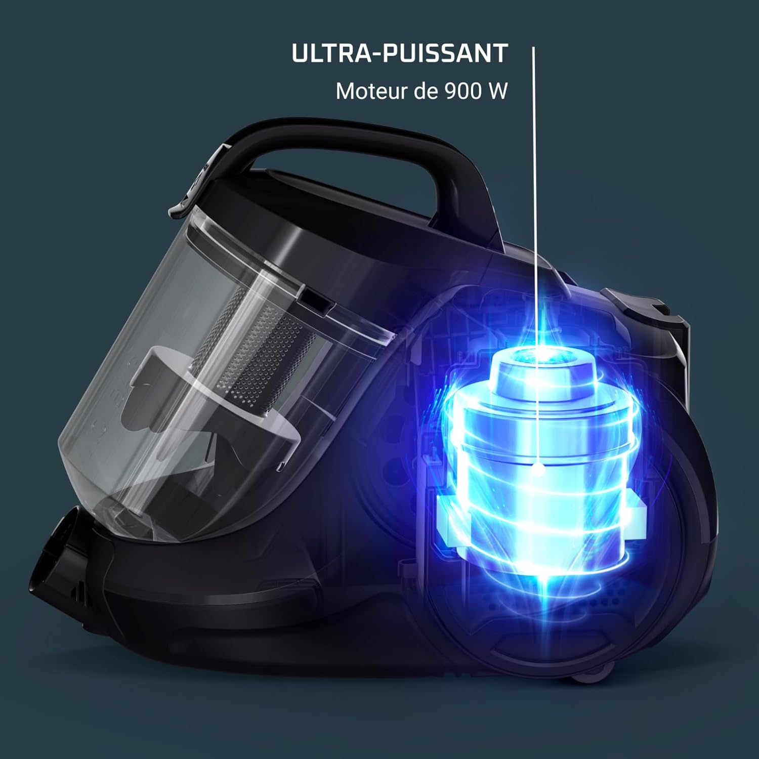 Thumbnail 3 de Rowenta Swift Power Cyclonic RO2917EA : aspirateur sans sac compact 900 W