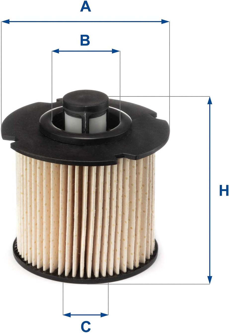 Thumbnail 1 de Filtre à carburant UFI Filters 26.104.00 – remplacement pour Diesel
