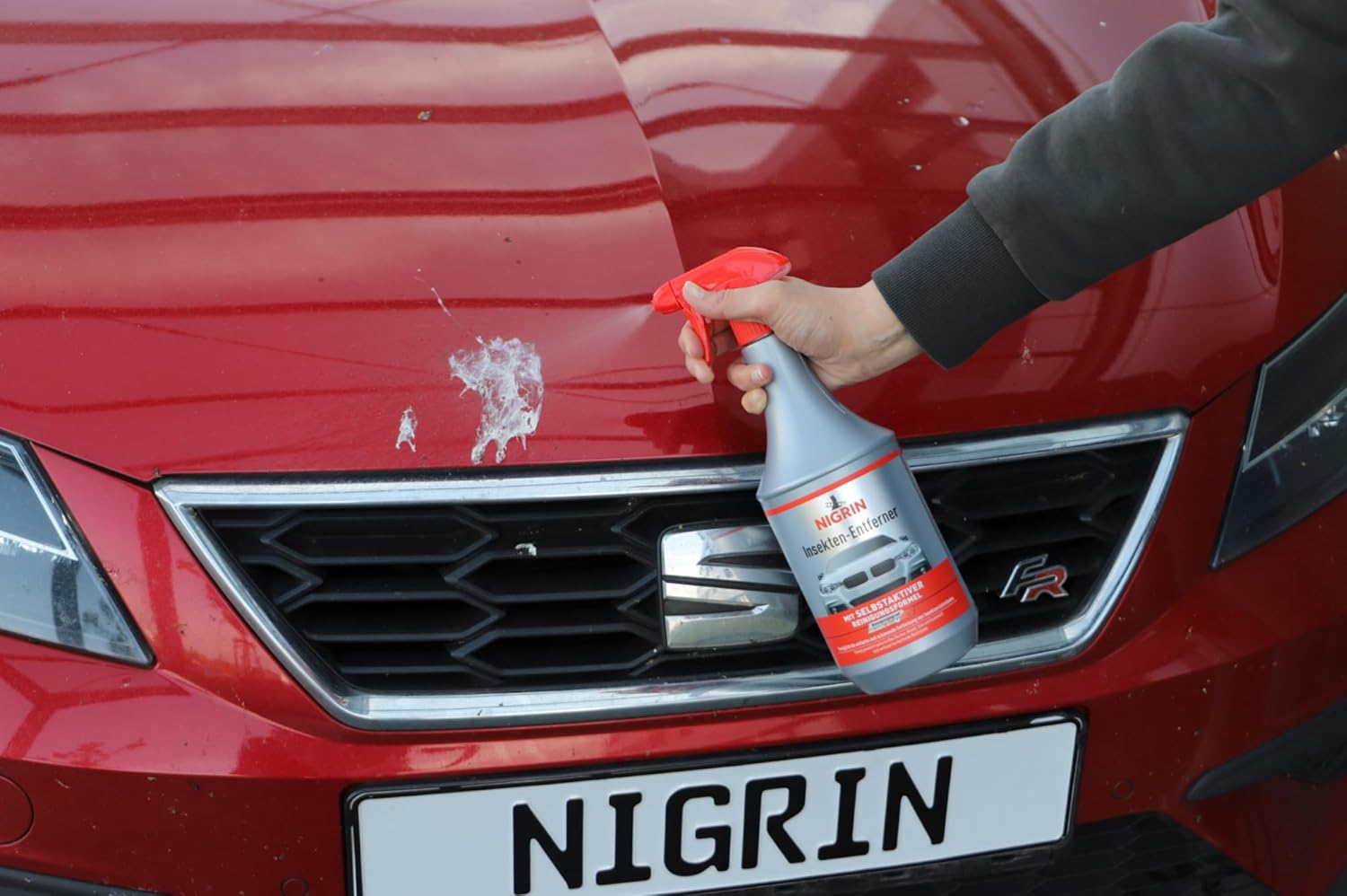 Thumbnail 3 de NIGRIN Insektenentferner, 1000 ml – selbstaktiver Reinigungsprozess ohne Druckwäsche