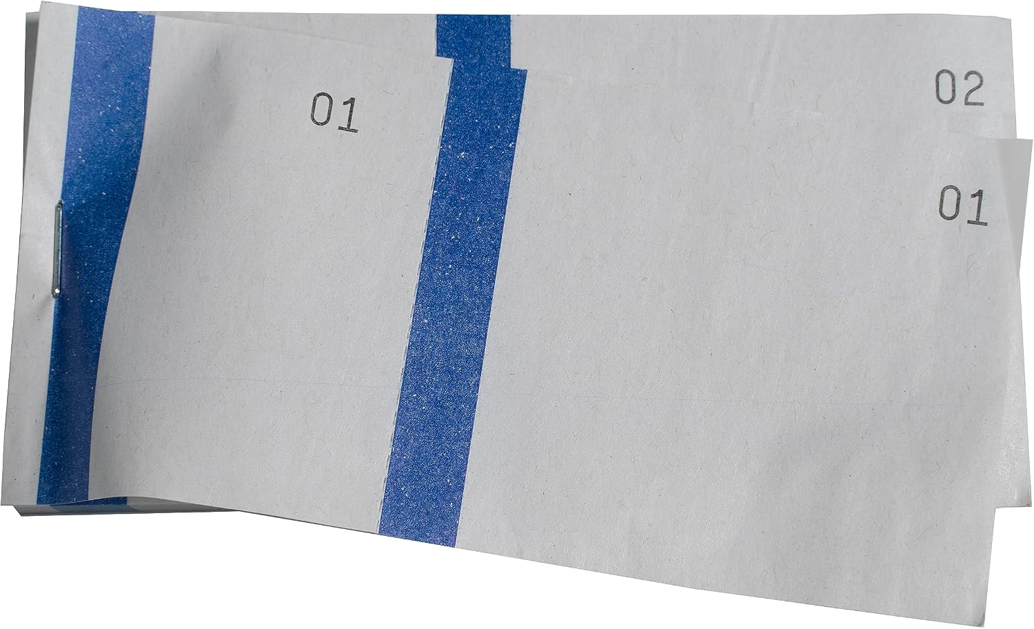 Detalle de Exacompta Rif. 96399E – Confezione da 10 blocchi venditori con 100 fogli numerati e coupon staccabili (6,6 x 13,5 cm)