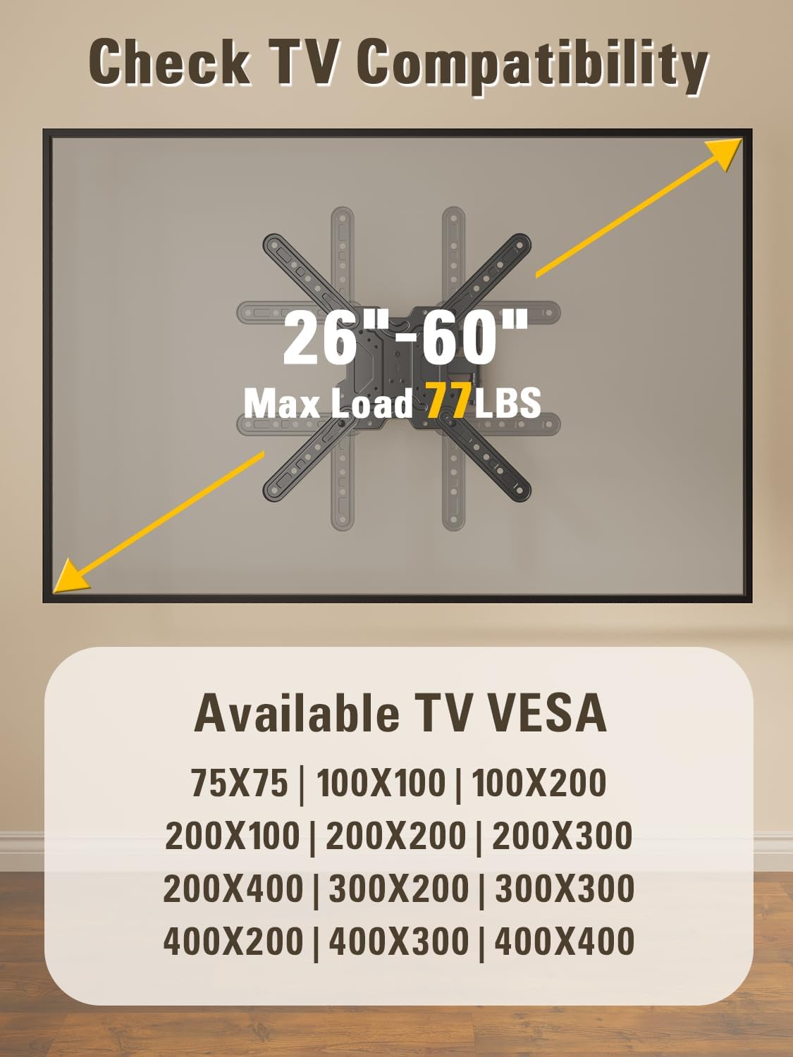 Detalle 2 de Mounting Dream TV Wall Mount 26-55 inch