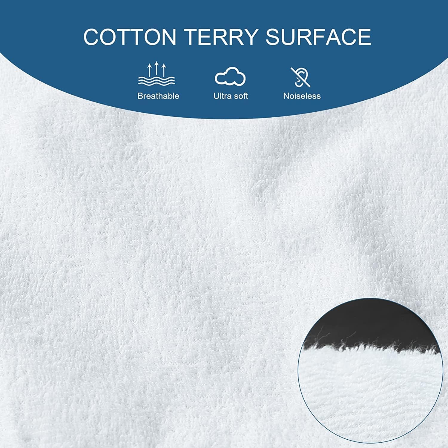 Detalle de SPRINGSPIRIT Waterproof Mattress Protector 2-Pack