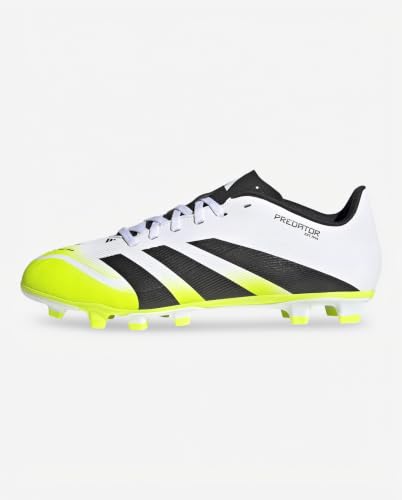 Thumbnail 8 de adidas Predator Club Firm Ground/Multi Ground Boots | Cloud White, Core Black & Lucid Lemon (9 UK)