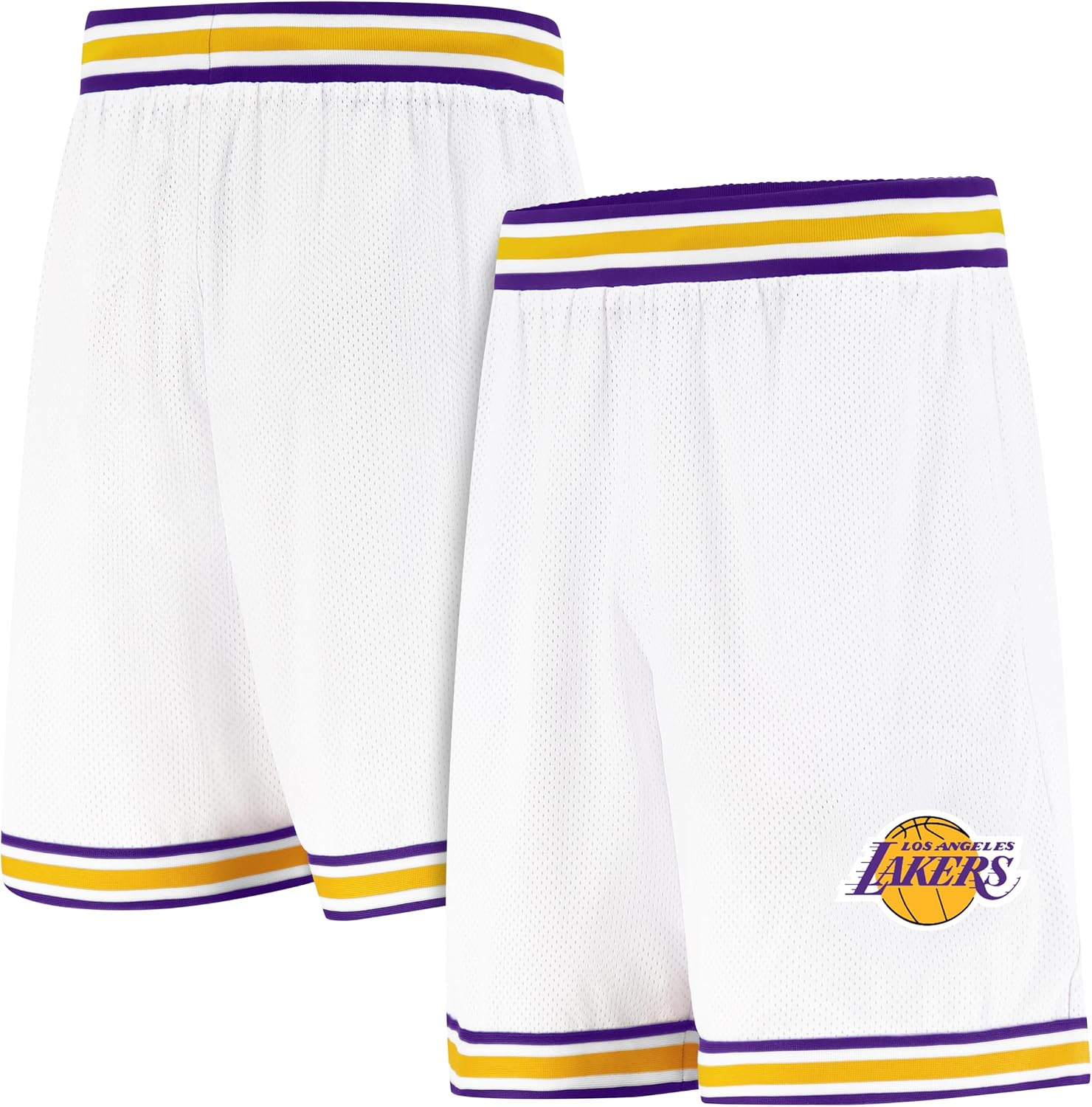 Detalle de Ultra Game NBA Official Active Knit 8" Basketball Shorts