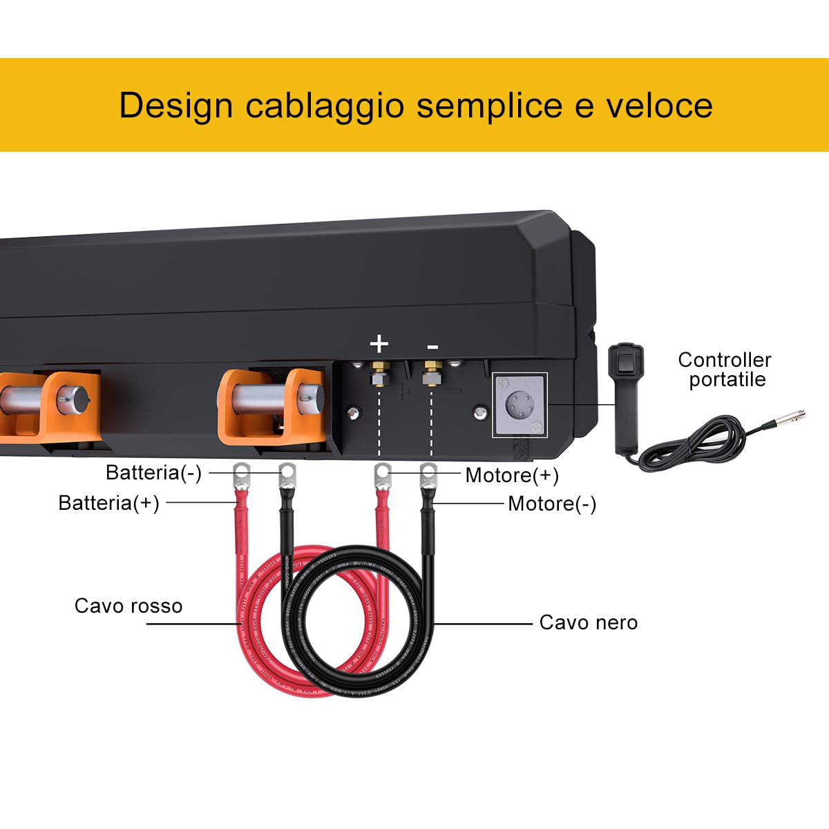Thumbnail 6 de Verricello portatile Rugcel Winch 12V DC da 4500 lb: portatile, resistente e completo di accessori