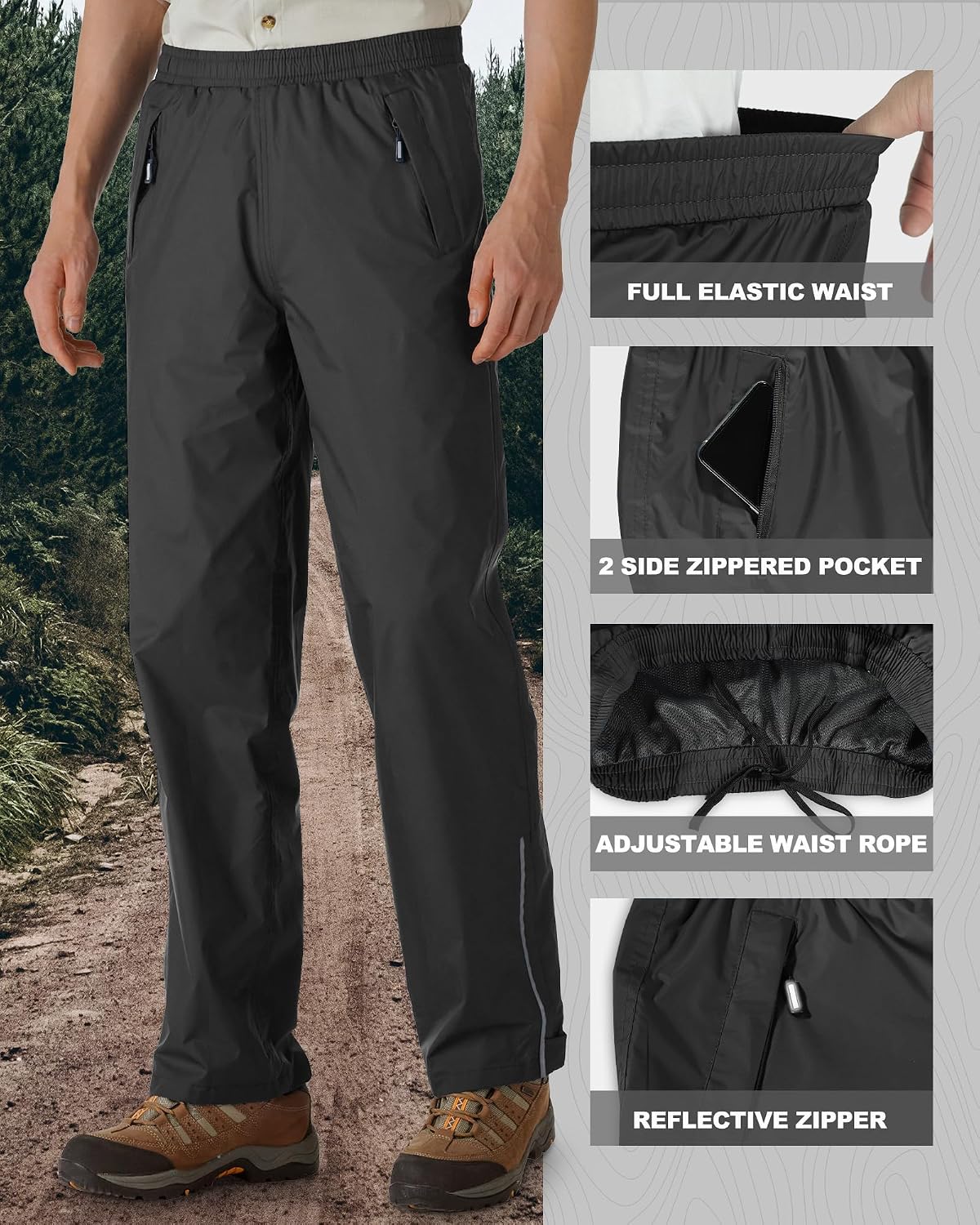 Thumbnail 4 de Outdoor Ventures Waterproof Trousers