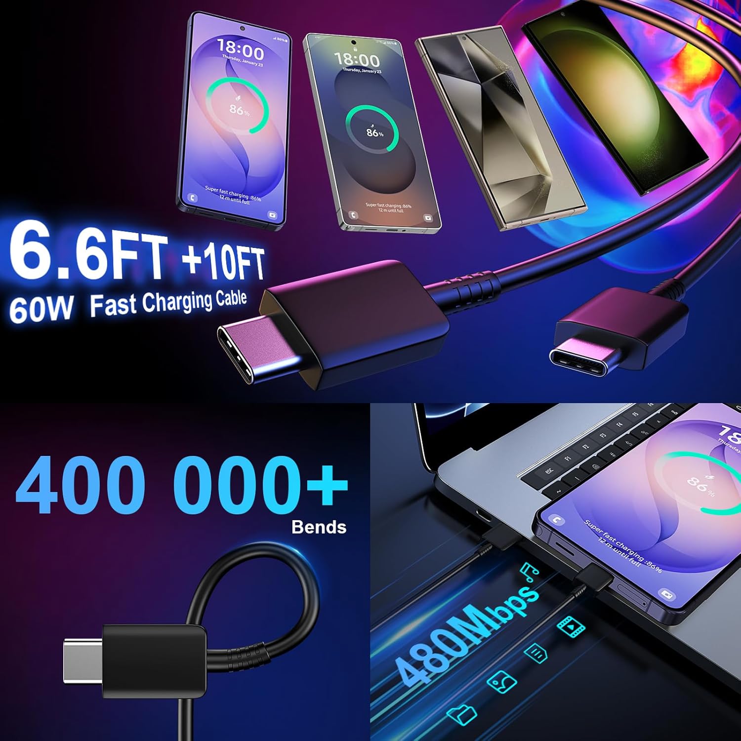 Detalle de Super Fast USB Type C Charger 25W