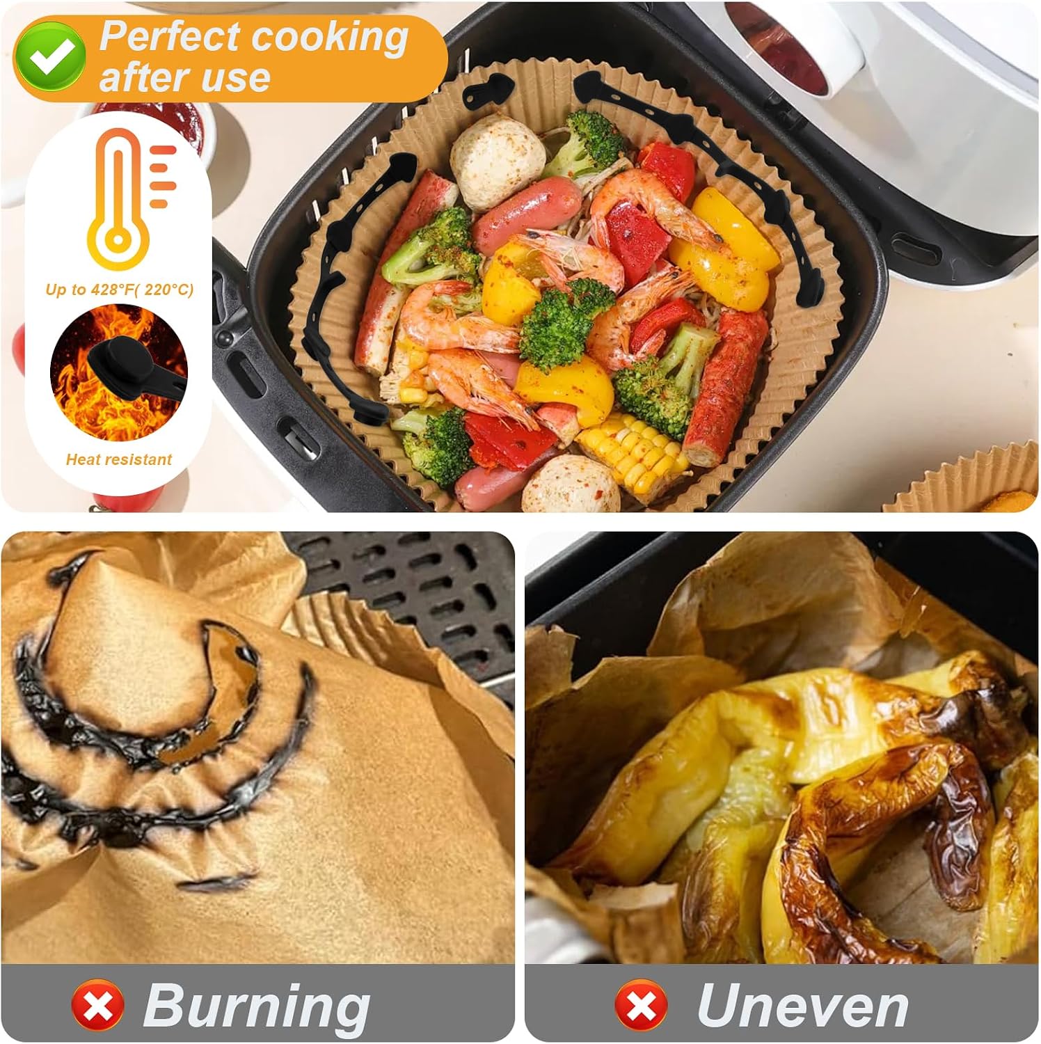 Detalle de Jukibole Magnete für Airfryer 6er