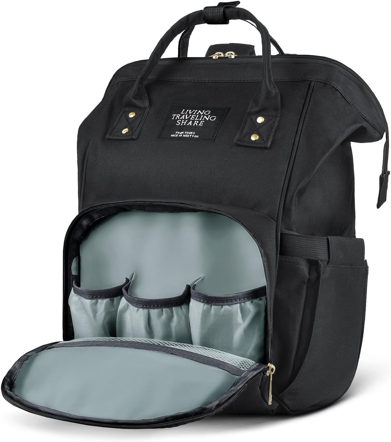 Detalle de Vicloon Sac à Dos à Langer Grand Sac : sac maternité 24 L polyvalent pour bébé, maman ou papa