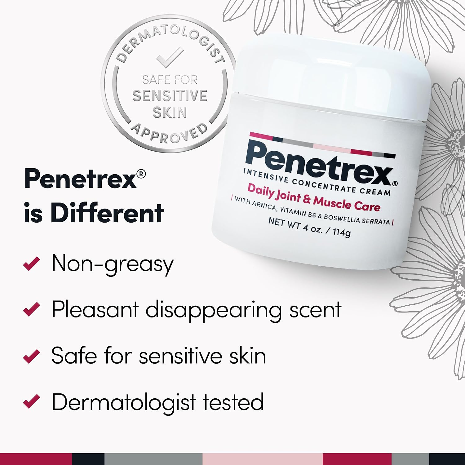Detalle 2 de Penetrex Joint & Muscle Therapy Trio 3-pack