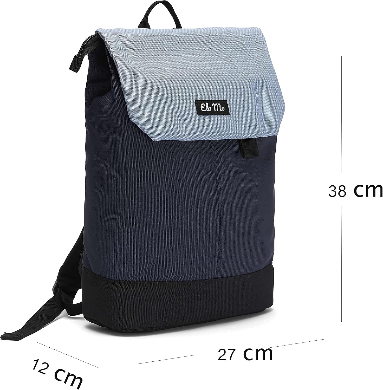 Thumbnail 2 de Ela Mo Rucksack Damen – Daypack aus recyceltem PET, 12 L, Laptop bis 13 Zoll, Nightblue